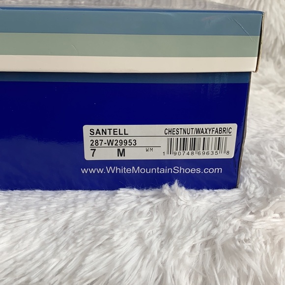 WHITE MOUNTAIN  SANTELL  Boot, Chestnut, Size 7 - Picture 4 of 15